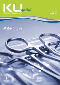 Abbildung von: Make or buy - Beschaffungs- und Dienstleistungsmanagement Special 2013 - mgo fachverlage GmbH & Co. KG