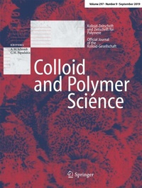 Abbildung von: Colloid and Polymer Science - Springer