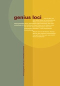 Cover: genius loci - aut. architektur und tirol
