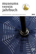 Cover: museums verein jahrbuch 2012 - BERTOLINI-Verlag
