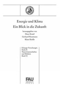 Cover: Energie und Klima - Ein Blick in die Zukunft - FAU University Press