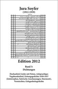 Cover: Jura Soyfer Edition 2012 - INST Verlag