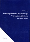 Cover: Forschungsmethoden der Psychologie - verlag irena regener