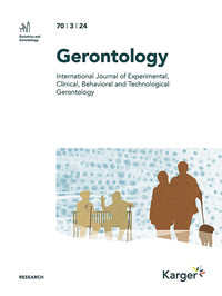 Abbildung von: Gerontology - S. Karger