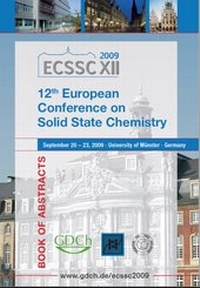Abbildung von: 12th European Conference on Solid State Chemistry - Gesellschaft Dt. Chemiker