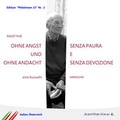 Cover: OHNE ANGST und OHNE ANDACHT - eine Auswahl - Albertvera Verlag
