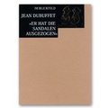 Cover: Jean Dubuffet - Hamburger Kunsthalle