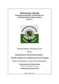 Cover: Bek&auml;mpfung der Wirtschaftskriminalit&auml;t - Hochschule der S&auml;chsischen Polizei (FH)