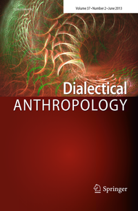 Bild: Dialectical Anthropology - Springer
