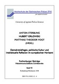 Cover: Demokratiefragen, politische Kultur und intellektuelle Reflexion im europ&auml;ischen Horizont - Hochschule der S&auml;chsischen Polizei (FH)