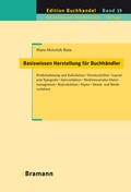 Cover: Basiswissen Herstellung f&uuml;r Buchh&auml;ndler - bramann.