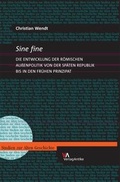 Cover: Sine fine - Brill Deutschland