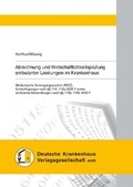 Cover: Abrechnung und Wirtschaftlichkeitspr&uuml;fung ambulanter Leistungen im Krankenhaus - Deutsche Krankenhaus Verlagsgesellschaft