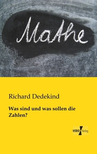 Abbildung von: Was sind und was sollen die Zahlen? - Vero Verlag