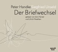 Cover: Peter Handke Siegfried Unseld. Briefwechsel - speak low