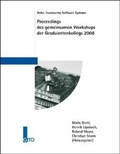 Cover: Proceedings des gemeinsamen Workshops der Graduiertenkollegs 2008 - Gito