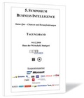 Cover: 5. Symposium Business Intelligence - Steinbeis-Edition