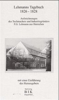 Cover: Lehmanns Tagebuch 1826-28 - Alkyon Buchverlag