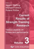 Cover: Current Results of Strength Training Research - Cuvillier Verlag