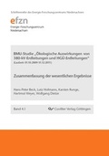 Cover: BMU-Studie "&Ouml;kologische Auswirkungen von 380-kV-Erdleitungen und HG&Uuml;-Erdleitungen" - Cuvillier Verlag