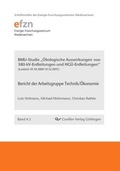 Cover: BMU-Studie "&Ouml;kologische Auswirkungen von 380-kV-Erdleitungen und HG&Uuml;-Erdleitungen" - Cuvillier Verlag
