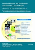 Cover: Fehlermechanismen und Pr&uuml;fverfahren miniaturisierter L&ouml;tverbindungen - Detert, M