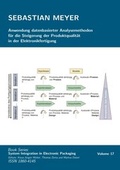 Cover: Anwendung datenbasierter Analysemethoden f&uuml;r die Steigerung der Produktqualit&auml;t in der Elektronikfertigung - Detert, M