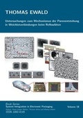 Cover: Untersuchungen zum Mechanismus der Porenentstehung in Weichlotverbindungen beim Reflowl&ouml;ten - Detert, M