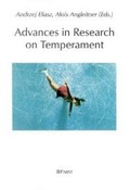 Cover: Advances in Research on Temperament - Pabst Science Publishers
