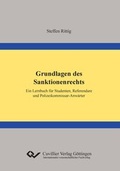 Cover: Grundlagen des Sanktionenrechts - Cuvillier Verlag