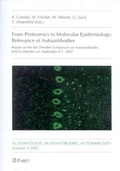 Cover: From Proteomics to Molecular Epidemiology: Relevance of Autoantibodies - Pabst Science Publishers