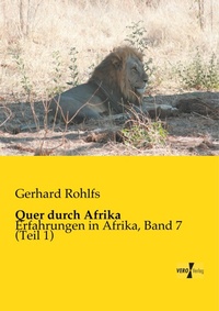 Abbildung von: Quer durch Afrika - Vero Verlag