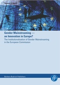 Cover: Gender Mainstreaming - an Innovation in Europe? - Verlag Barbara Budrich