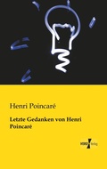 Cover: Letzte Gedanken von Henri Poincare - Vero Verlag