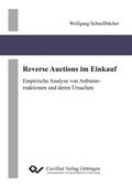 Cover: Reverse Auctions im Einkauf - Cuvillier Verlag