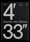 Cover: Sounds Like Silence. John Cage - 4'33" - Spector Books