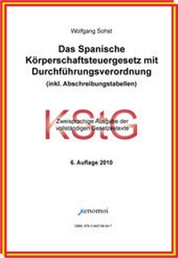 Abbildung von: Das Spanische Körperschaftsgesetz - Xenomoi Verlag