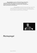 Cover: R&uuml;ckspiegel - Spector Books