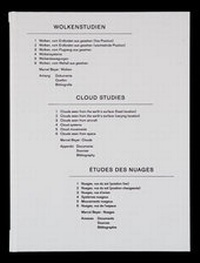Abbildung von: Wolkenstudien / Cloud Studies / Etudes des nuages - Spector Books