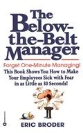 Cover: Below The Belt Manager - Grand Central Publishing