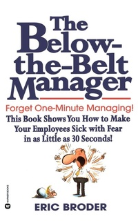 Enlarge image Cover: Below The Belt Manager - Grand Central Publishing