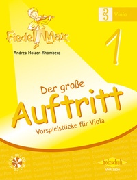Abbildung von: Der große Auftritt 1 Viola (mit CD) - Editionen Halbig