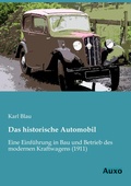 Cover: Das historische Automobil - Auxo Verlag