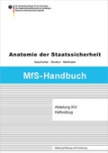 Cover: Abteilung XIV - Bundesarchiv/Stasi-Unterlagen-Archiv