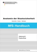 Cover: Abteilung M - Bundesarchiv/Stasi-Unterlagen-Archiv