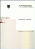 Cover: Zur Wahrnehmung und Interpretation des Rechtsextremismus in der DDR durch das MfS - Bundesarchiv/Stasi-Unterlagen-Archiv