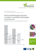 Cover: Wissenschaftsbezogene Nutzung von Web 2.0 und Online-Werkzeugen in Sachsen 2012 - TUDpress