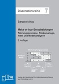 Cover: Make-or-Buy-Entscheidungen - GUC Gesellschaft f. Unternehmensrechnung u. Controlling