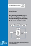 Cover: Wissensbasiertes Beratungssystem zur Nutzung des impliziten Wissens im Gesch&auml;ftsprozess der Anlageberatung - GUC Gesellschaft f. Unternehmensrechnung u. Controlling