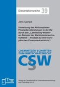 Cover: Umsetzung des Aktionsplanes Finanzdienstleistungen in der EU durch das "Lamfalussy-Modell" am Beispiel der Marktmissbrauchsrichtlinie - Ans&auml;tze zu einer europ&auml;ischen Finanzmarktaufsicht? - GUC Gesellschaft f. Unternehmensrechnung u. Controlling
